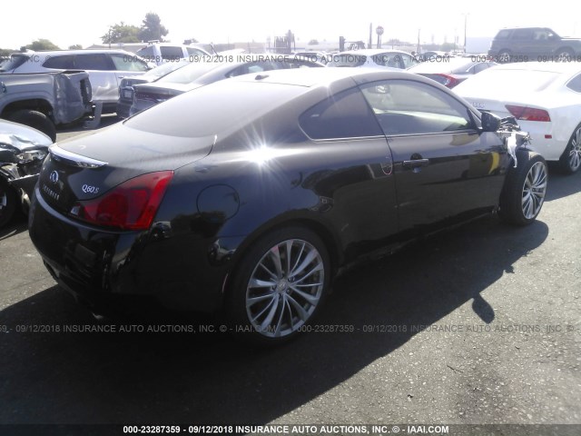 JN1CV6EK6EM111702 - 2014 INFINITI Q60 JOURNEY/IPL BLACK photo 4