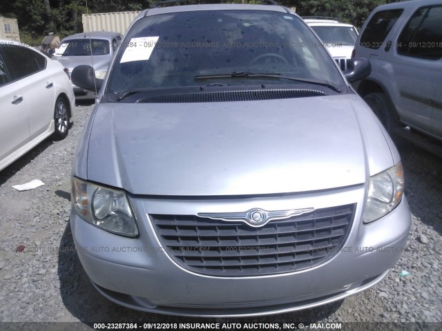 1C4GP45R54B585547 - 2004 CHRYSLER TOWN & COUNTRY  SILVER photo 6