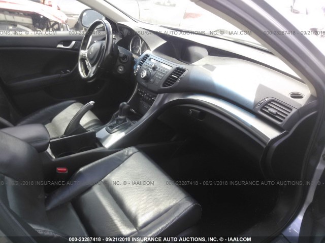 JH4CU2F67CC000054 - 2012 ACURA TSX TECH Light Blue photo 5
