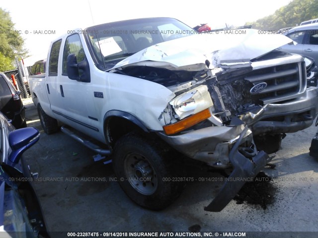 1FTSW31F1XEE88643 - 1999 FORD F350 SRW SUPER DUTY WHITE photo 1