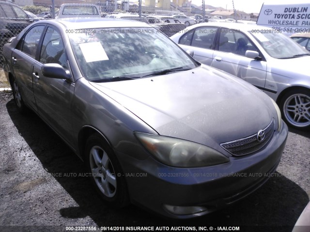 4T1BF30KX2U512253 - 2002 TOYOTA CAMRY LE/XLE/SE Сұр фото 1