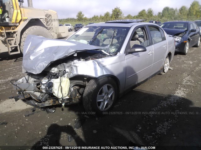 1G1ZT54854F203795 - 2004 CHEVROLET MALIBU LS ვერცხლისფერი ფოტო 2