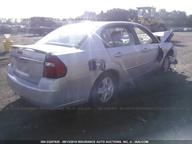 1G1ZT54854F203795 - 2004 CHEVROLET MALIBU LS ვერცხლისფერი ფოტო 4