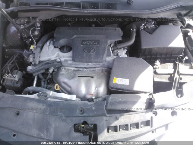 4T1BF1FK6GU551683 - 2016 TOYOTA CAMRY LE/XLE/SE/XSE BLACK photo 10