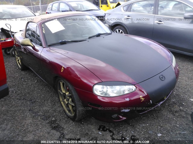 JM1NB353330308918 - 2003 MAZDA MX-5 MIATA LS RED photo 1