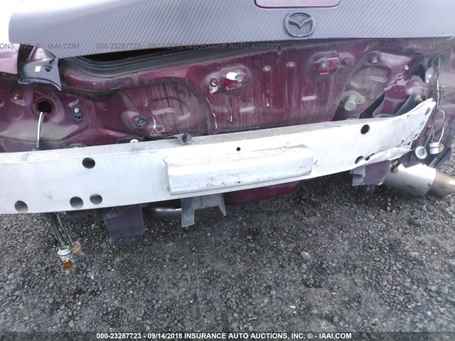 JM1NB353330308918 - 2003 MAZDA MX-5 MIATA LS RED photo 6