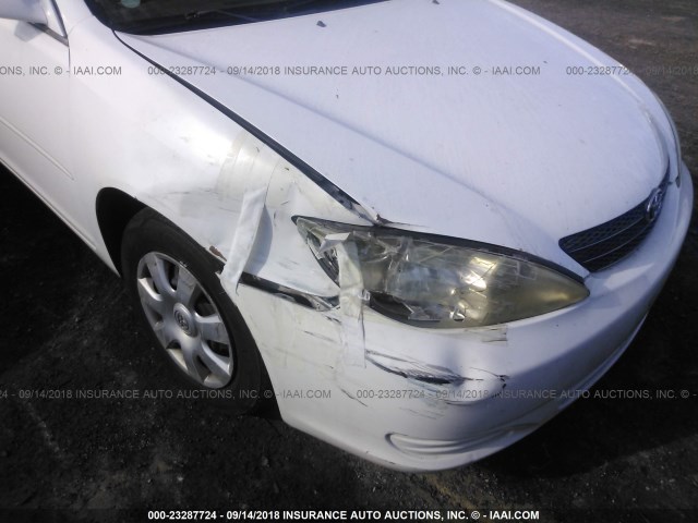 4T1BE32K93U203794 - 2003 TOYOTA CAMRY LE/XLE/SE Ақ фото 6