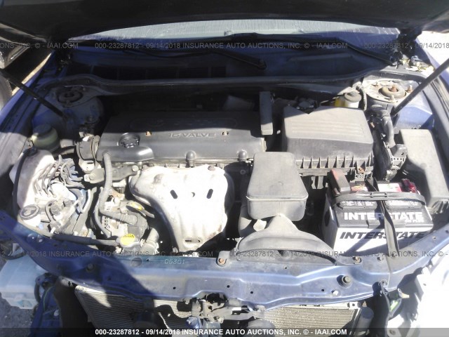 4T4BE46K99R106156 - 2009 TOYOTA CAMRY SE/LE/XLE ლურჯი ფოტო 10