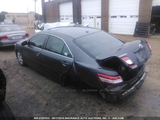 4T1BF3EK5BU645608 - 2011 TOYOTA CAMRY SE/LE/XLE 灰色 照片 3