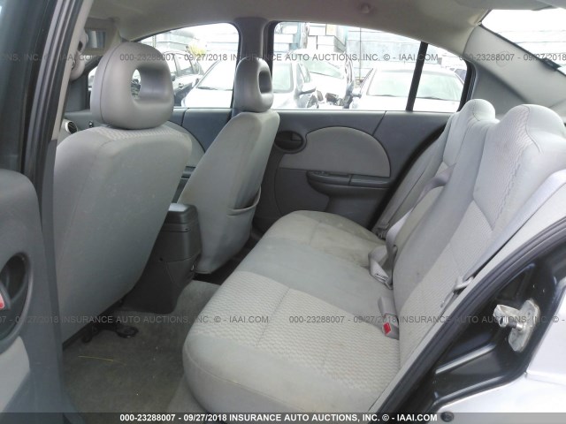 1G8AJ55F87Z169551 - 2007 SATURN ION LEVEL 2 银色 照片 8