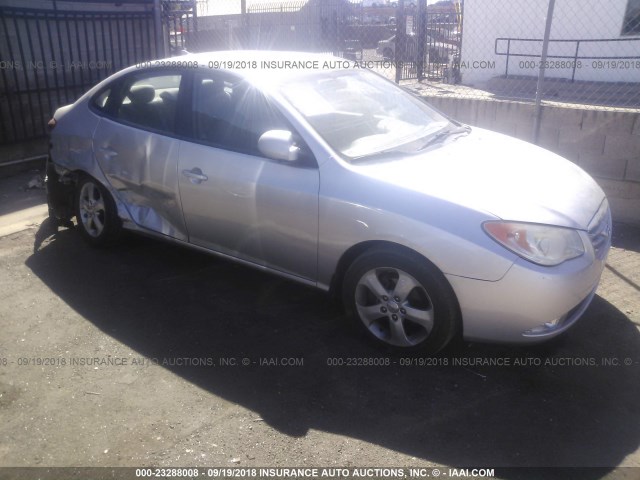 KMHDU4AD4AU976254 - 2010 HYUNDAI ELANTRA BLUE/GLS/SE SILVER photo 1