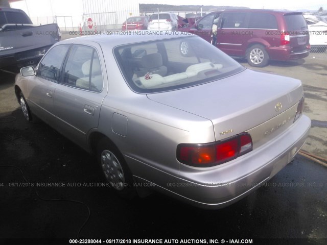 JT2BG12K8T0343371 - 1996 TOYOTA CAMRY DX/LE/XLE TAN photo 3