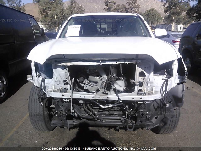 5TFRX5GN7GX059937 - 2016 TOYOTA TACOMA ACCESS CAB/SR/SR5 WHITE photo 6