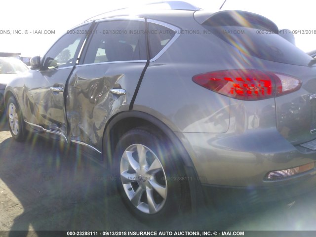 JN1AJ0HR6AM754893 - 2010 INFINITI EX35 JOURNEY GRAY photo 6