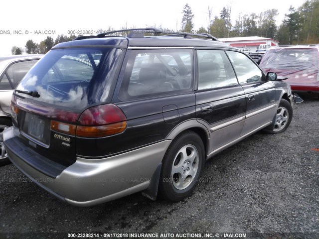 4S3BG6859W7652381 - 1998 SUBARU LEGACY 30TH ANN OUTBACK/LTD/SPT BLACK photo 4