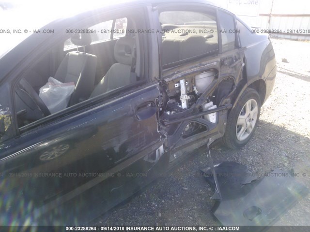 1G8AJ55FX7Z144070 - 2007 SATURN ION LEVEL 2 黑色 照片 6