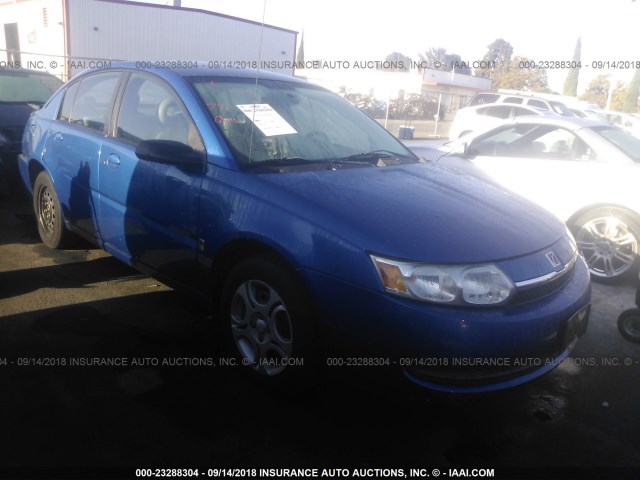 1G8AJ52F44Z169885 - 2004 SATURN ION LEVEL 2 BLUE photo 1