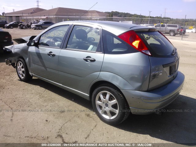 3FAFP37N65R156341 - 2005 FORD FOCUS ZX5 GREEN photo 3