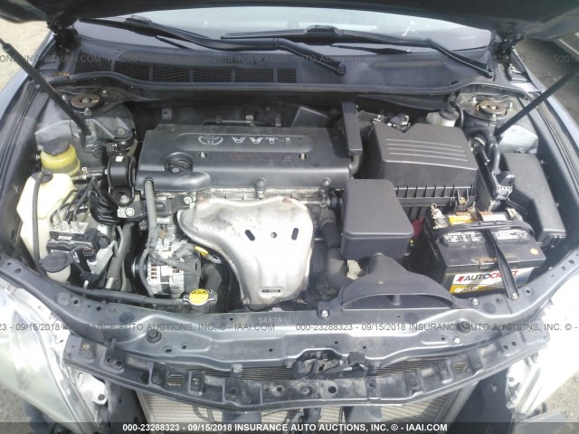 4T1BE46KX9U399589 - 2009 TOYOTA CAMRY SE/LE/XLE ნაცრისფერი ფოტო 10