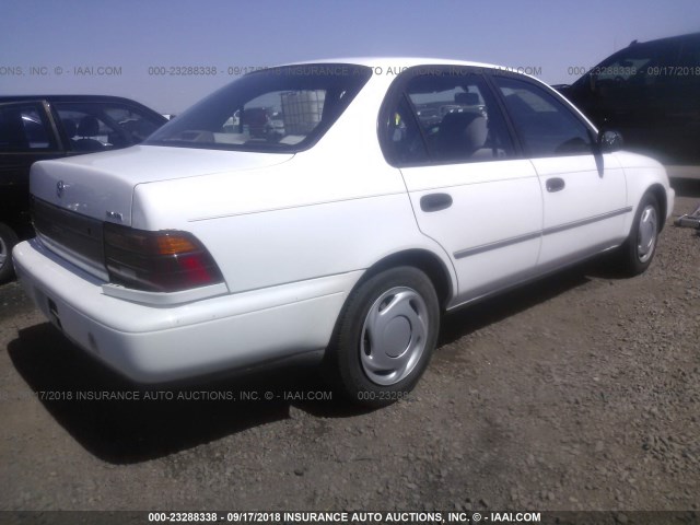 1NXAE09B3SZ344231 - 1995 TOYOTA COROLLA LE/DX 白色 照片 4