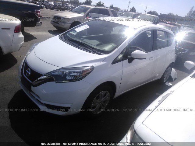 3N1CE2CP3HL379662 - 2017 NISSAN VERSA NOTE S/S PLUS/SV/SL/SR WHITE photo 2