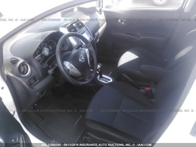 3N1CE2CP3HL379662 - 2017 NISSAN VERSA NOTE S/S PLUS/SV/SL/SR WHITE photo 5