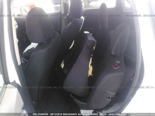 3N1CE2CP3HL379662 - 2017 NISSAN VERSA NOTE S/S PLUS/SV/SL/SR WHITE photo 8