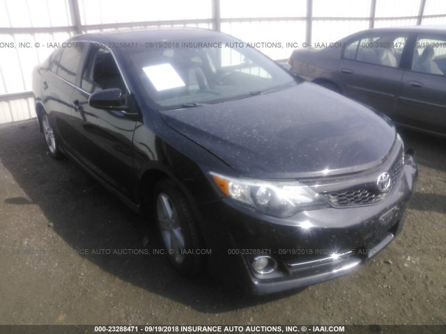4T1BF1FKXDU709261 - 2013 TOYOTA CAMRY L/SE/LE/XLE შავი ფოტო 1