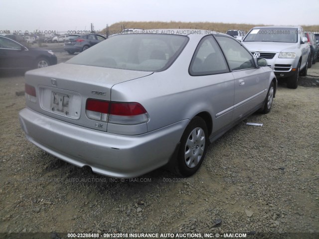 1HGEJ824XYL072952 - 2000 HONDA CIVIC EX SILVER photo 4