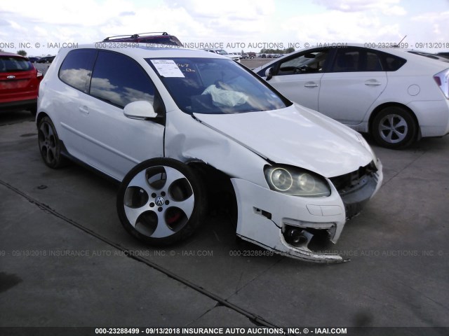 WVWFV71K46W135377 - 2006 VOLKSWAGEN NEW GTI WHITE photo 1