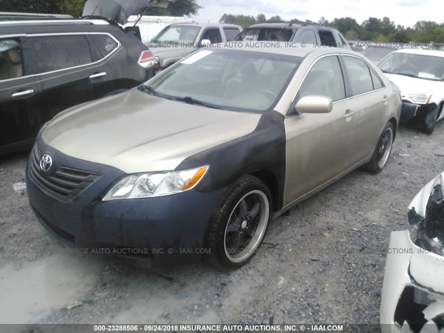 JTNBE46K573076988 - 2007 TOYOTA CAMRY NEW GENERAT CE/LE/XLE/SE TAN photo 2