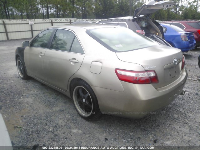 JTNBE46K573076988 - 2007 TOYOTA CAMRY NEW GENERAT CE/LE/XLE/SE TAN photo 3