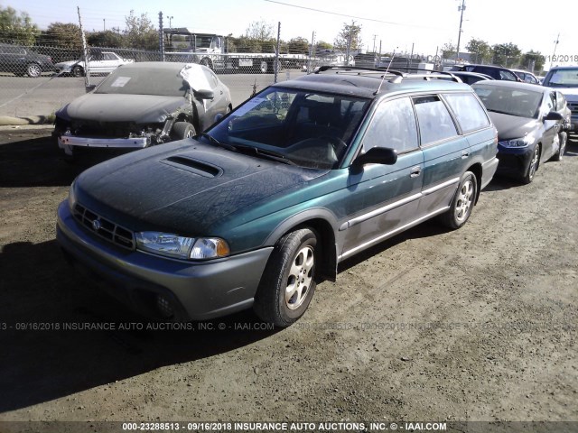 4S3BG6859W6600707 - 1998 SUBARU LEGACY 30TH ANN OUTBACK/LTD/SPT GREEN photo 2