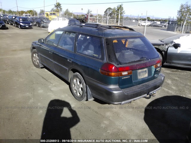 4S3BG6859W6600707 - 1998 SUBARU LEGACY 30TH ANN OUTBACK/LTD/SPT GREEN photo 3