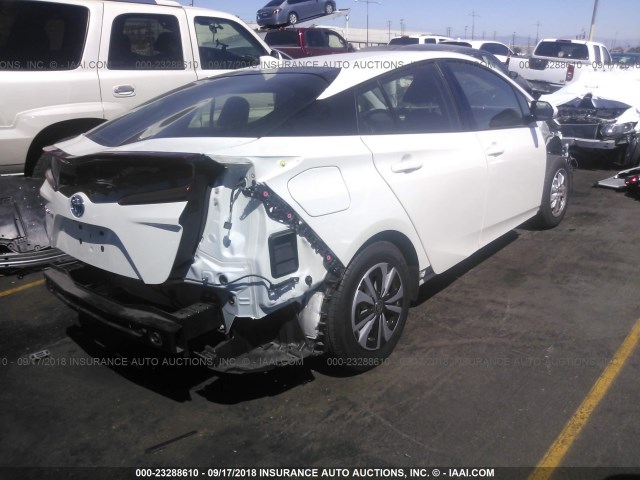 JTDKARFP0H3058358 - 2017 TOYOTA PRIUS PRIME  白色 照片 4