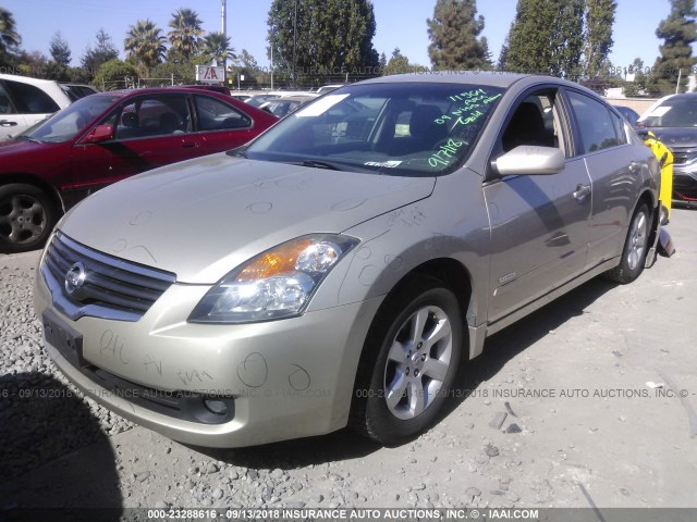 1N4CL21E79C163563 - 2009 NISSAN ALTIMA HYBRID BEIGE photo 2