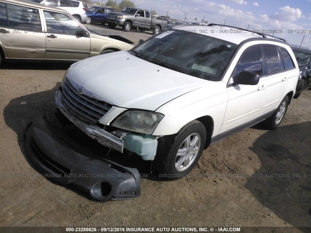 2A4GM68436R752314 - 2006 CHRYSLER PACIFICA TOURING WHITE photo 2