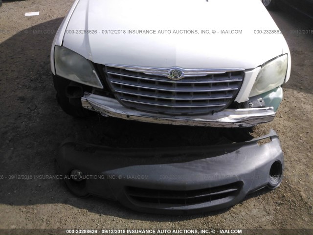 2A4GM68436R752314 - 2006 CHRYSLER PACIFICA TOURING WHITE photo 6