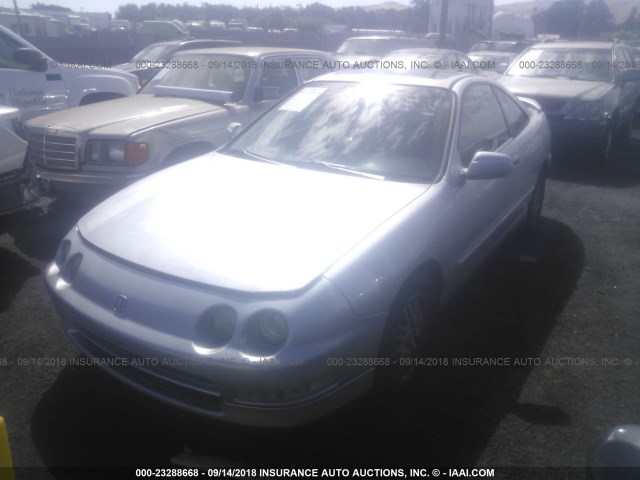 JH4DC4464VS017277 - 1997 ACURA INTEGRA GS/LS SILVER photo 2