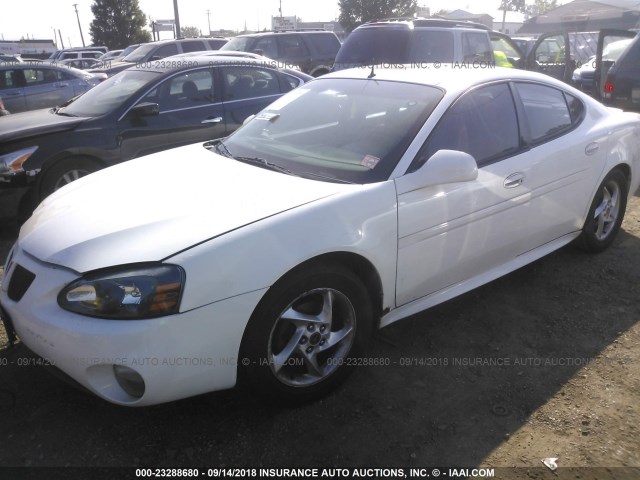 2G2WR524341120242 - 2004 PONTIAC GRAND PRIX GTP WHITE photo 2