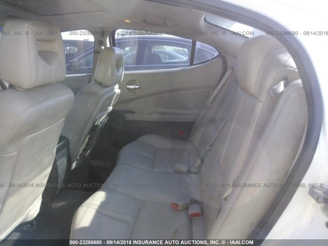 2G2WR524341120242 - 2004 PONTIAC GRAND PRIX GTP WHITE photo 8
