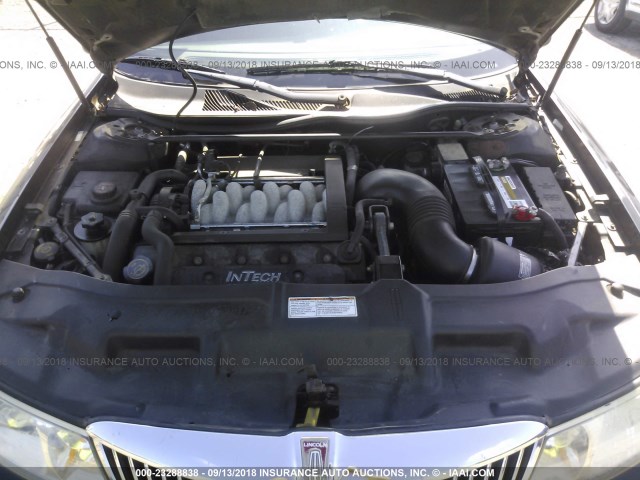 1LNHM97V4YY861946 - 2000 LINCOLN CONTINENTAL  Қара фото 10