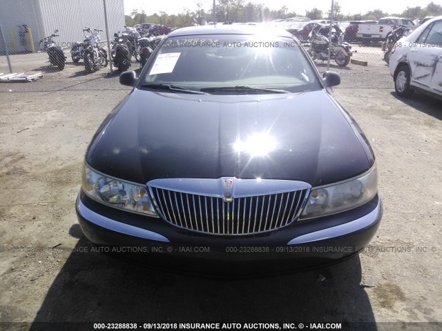 1LNHM97V4YY861946 - 2000 LINCOLN CONTINENTAL  Қара фото 6
