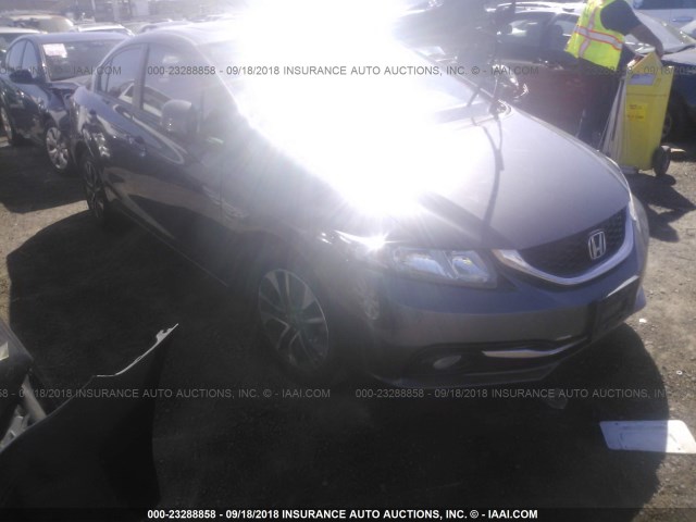 19XFB2F93DE256894 - 2013 HONDA CIVIC EXL 灰色 照片 1