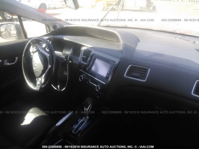 19XFB2F93DE256894 - 2013 HONDA CIVIC EXL 灰色 照片 5