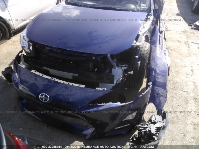 JF1ZNAA19G8707959 - 2016 TOYOTA SCION FR-S BLUE photo 6