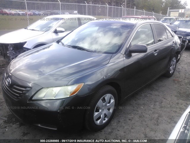 4T1BE46K87U597195 - 2007 TOYOTA CAMRY NEW GENERATION CE/LE/XLE/SE GRAY photo 2