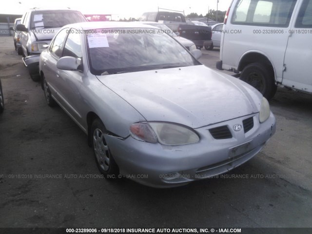 KMHJF35F6YU036440 - 2000 HYUNDAI ELANTRA GLS SILVER photo 1