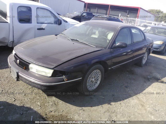 2C3HC56F6TH222856 - 1996 CHRYSLER LHS PURPLE photo 2