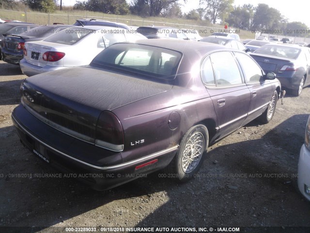 2C3HC56F6TH222856 - 1996 CHRYSLER LHS PURPLE photo 4